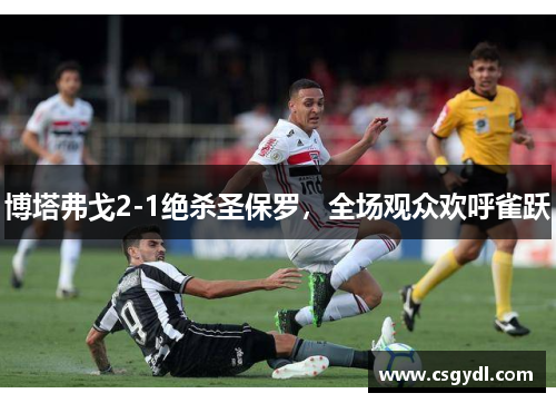 博塔弗戈2-1绝杀圣保罗，全场观众欢呼雀跃